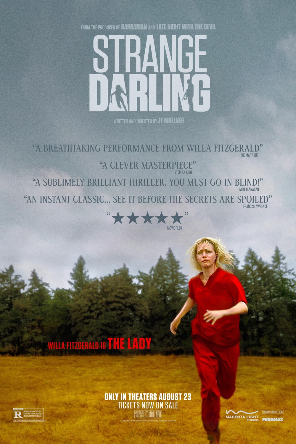 Extra Large Movie Poster Image for Strange Darling (#4 of 4)