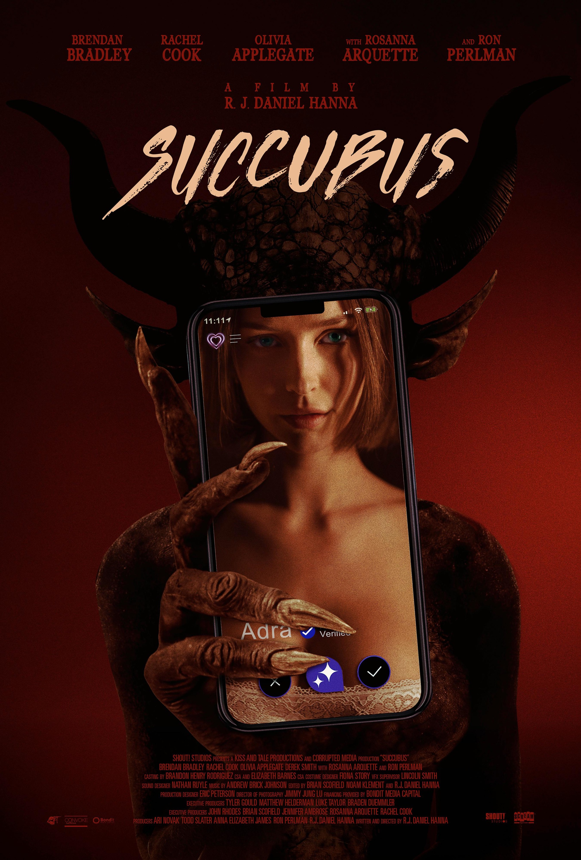 Mega Sized Movie Poster Image for Succubus 