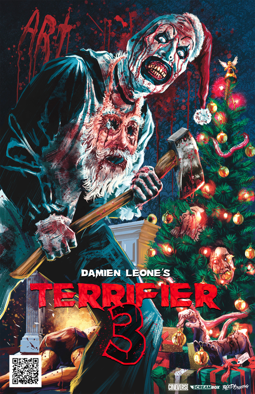 Extra Large Movie Poster Image for Terrifier 3 (#1 of 10)