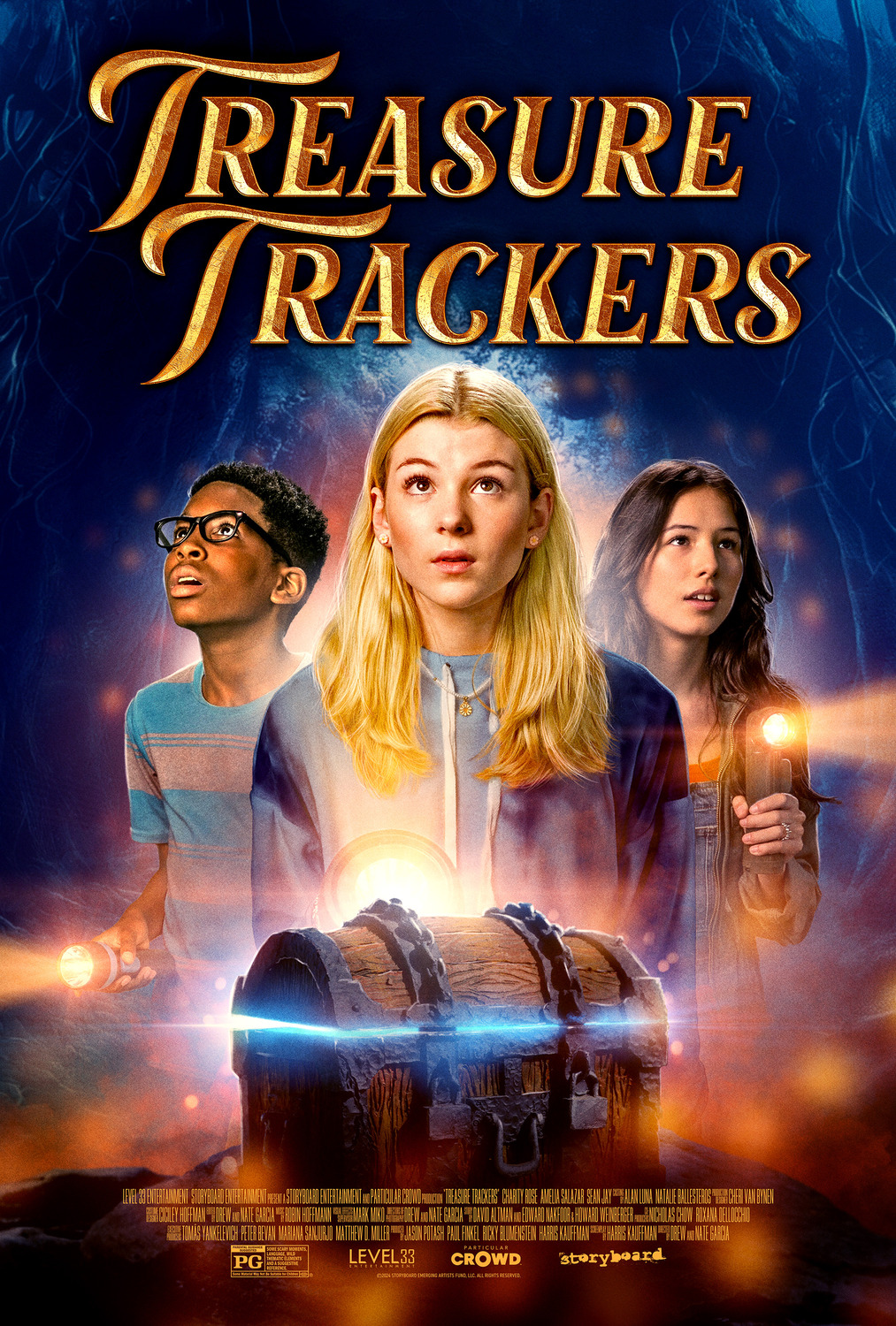 Extra Large Movie Poster Image for Treasure Trackers 