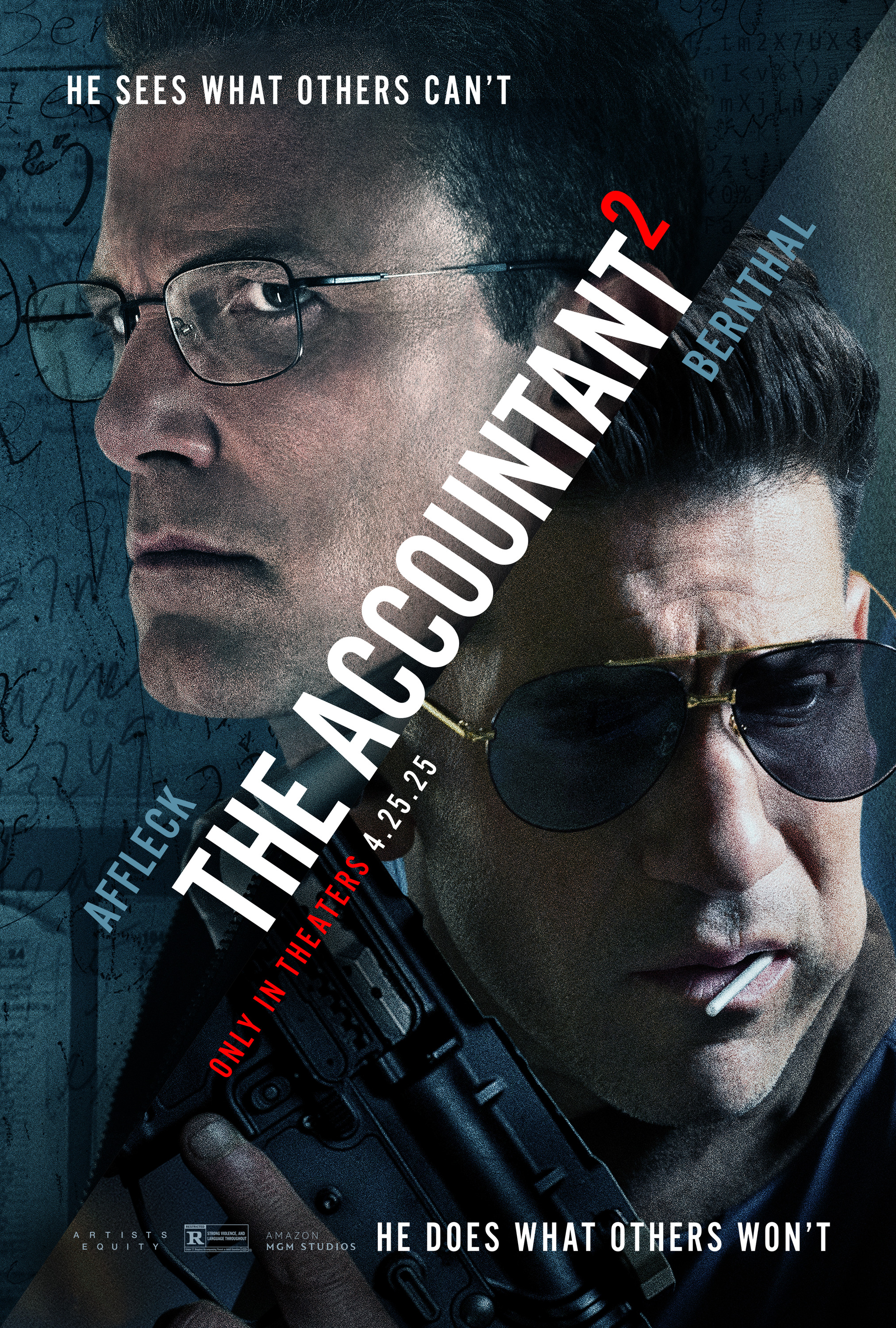 Mega Sized Movie Poster Image for The Accountant 2 (#2 of 2)