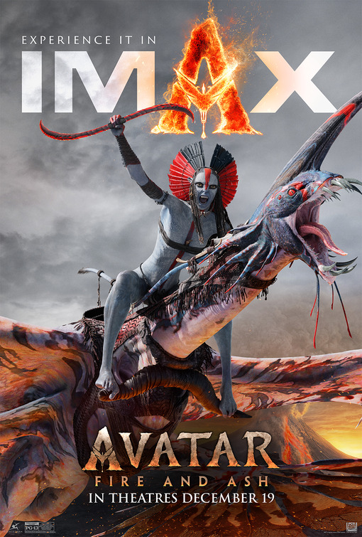 Avatar: Fire and Ash Movie Poster