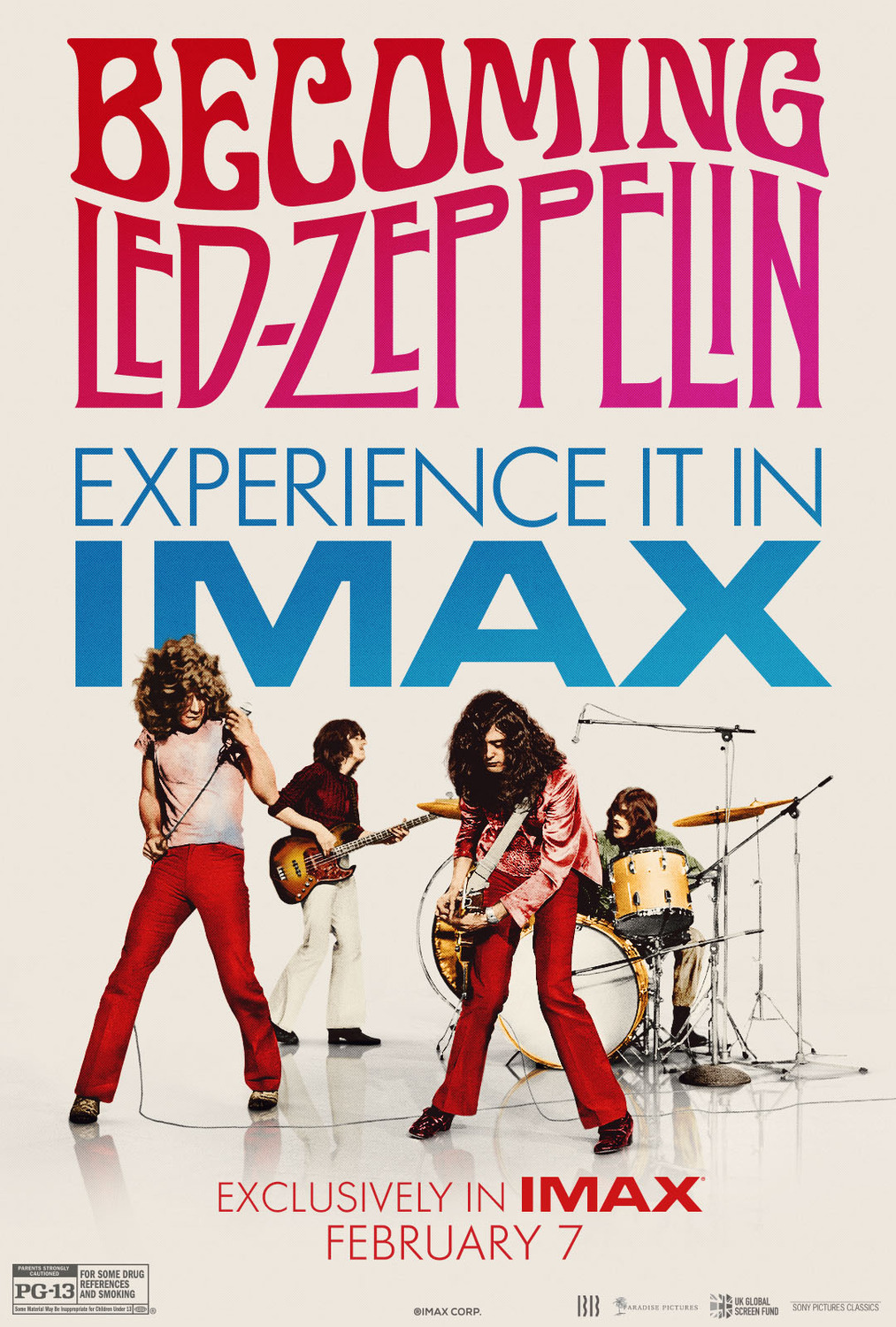 Extra Large Movie Poster Image for Becoming Led Zeppelin 
