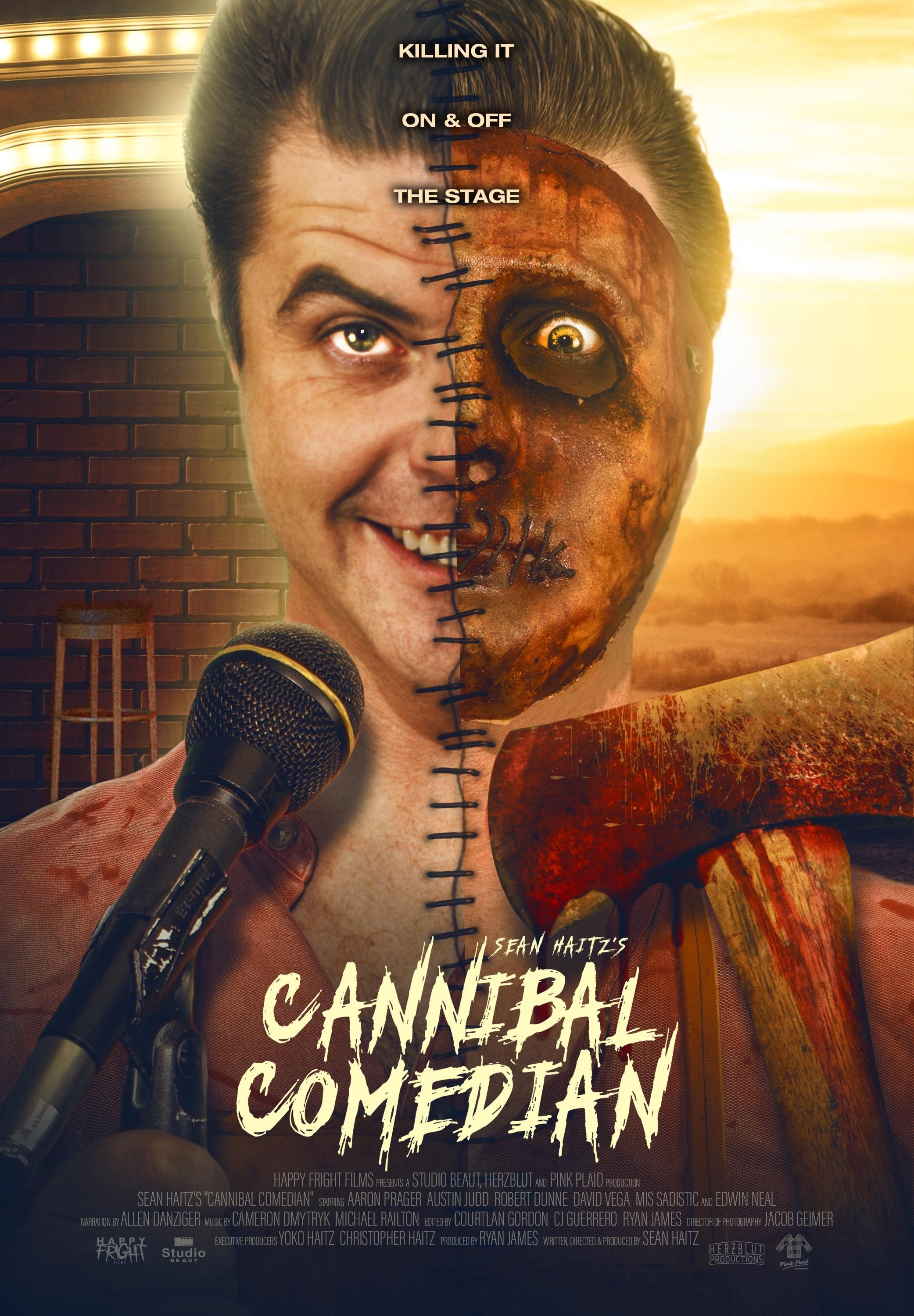 Mega Sized Movie Poster Image for Cannibal Comedian (#1 of 2)