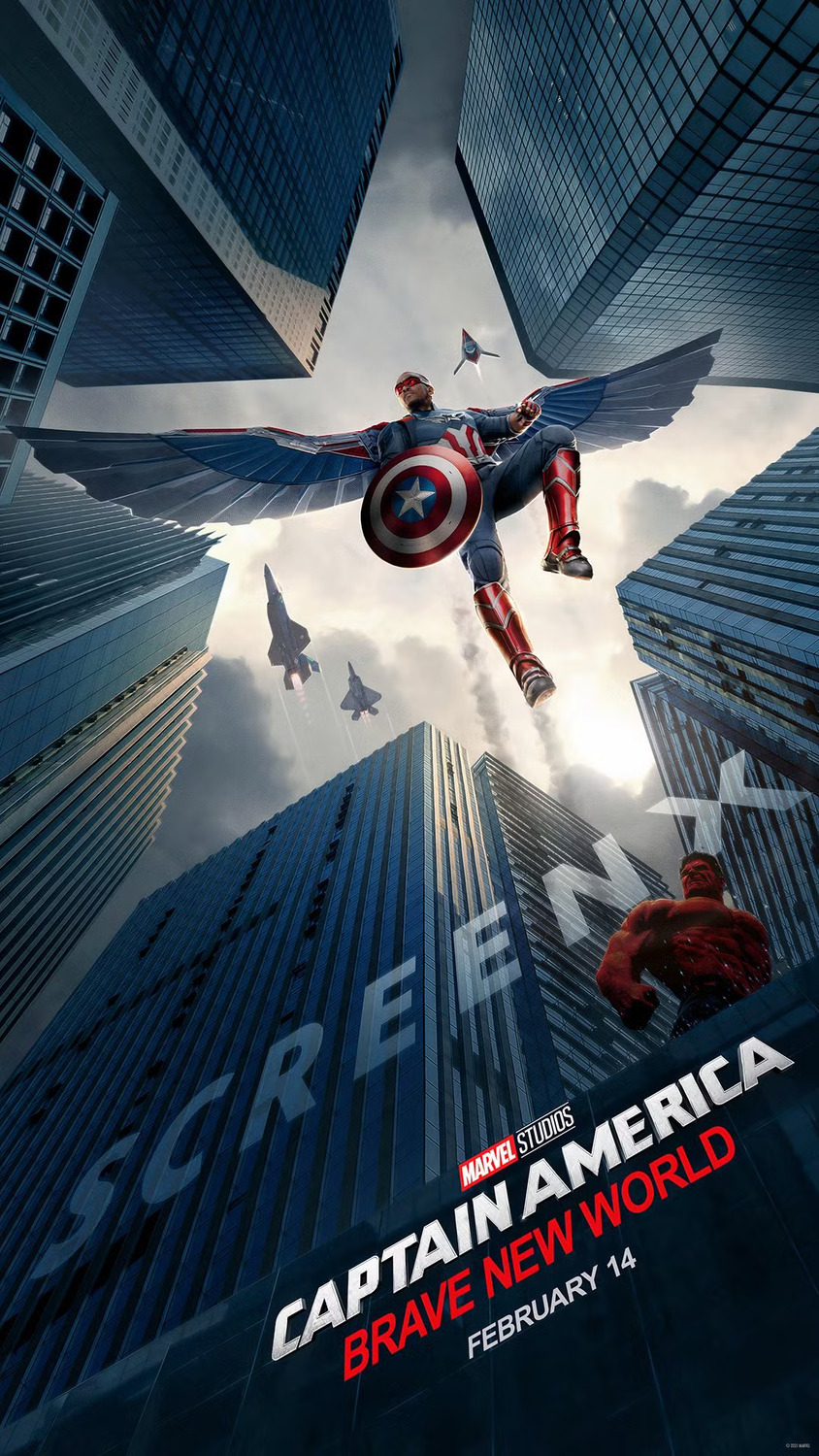 Extra Large Movie Poster Image for Captain America: Brave New World (#4 of 10)