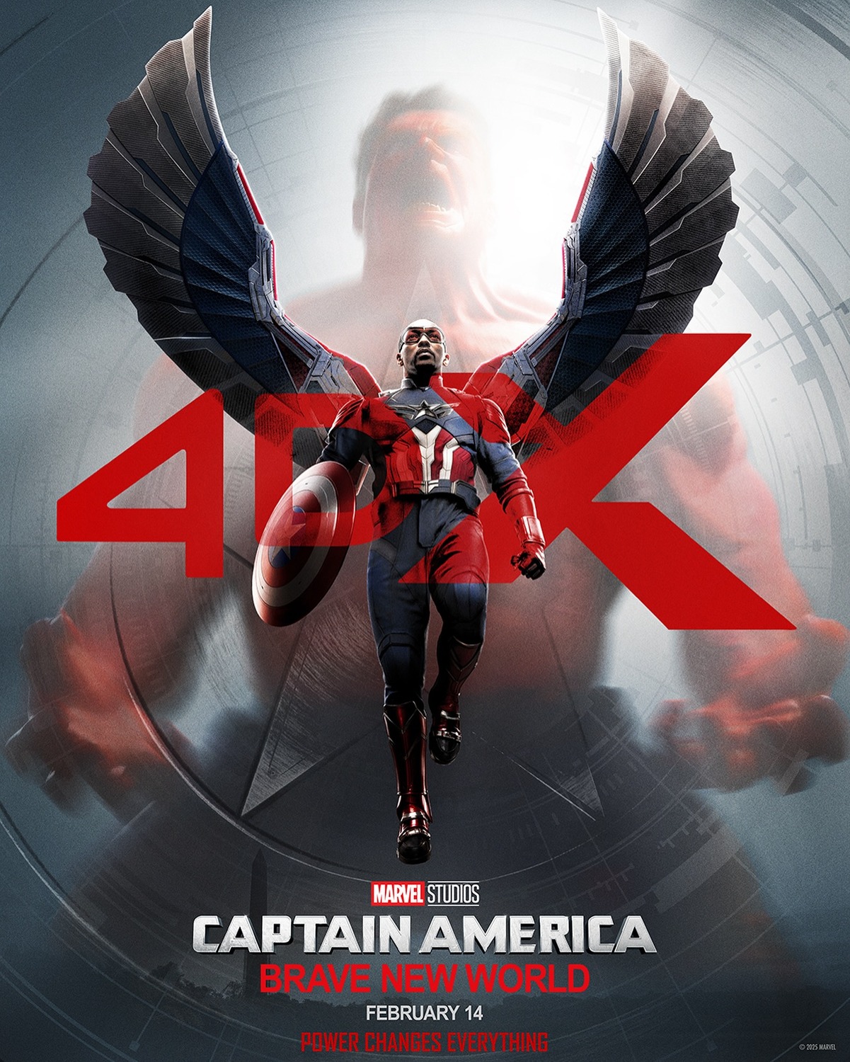 Extra Large Movie Poster Image for Captain America: Brave New World (#5 of 10)