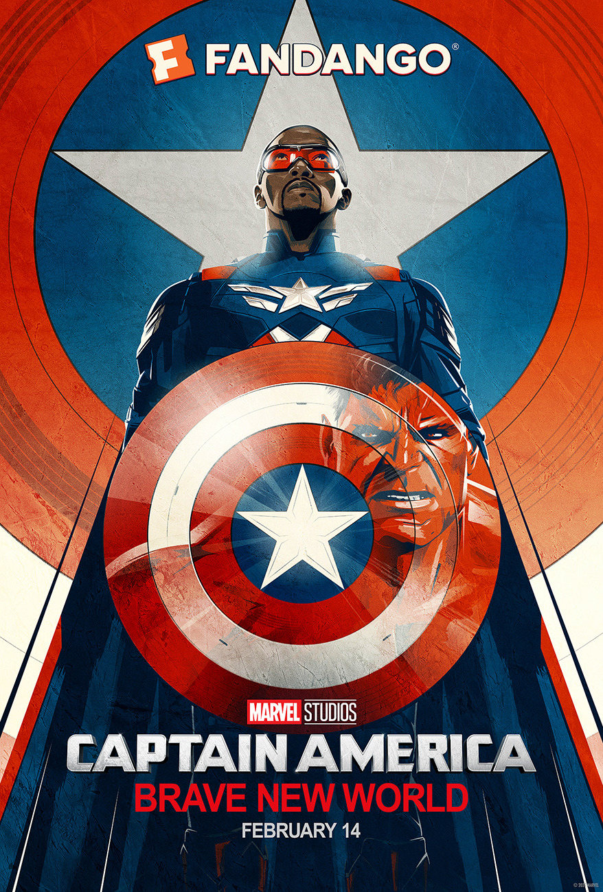 Extra Large Movie Poster Image for Captain America: Brave New World (#8 of 10)