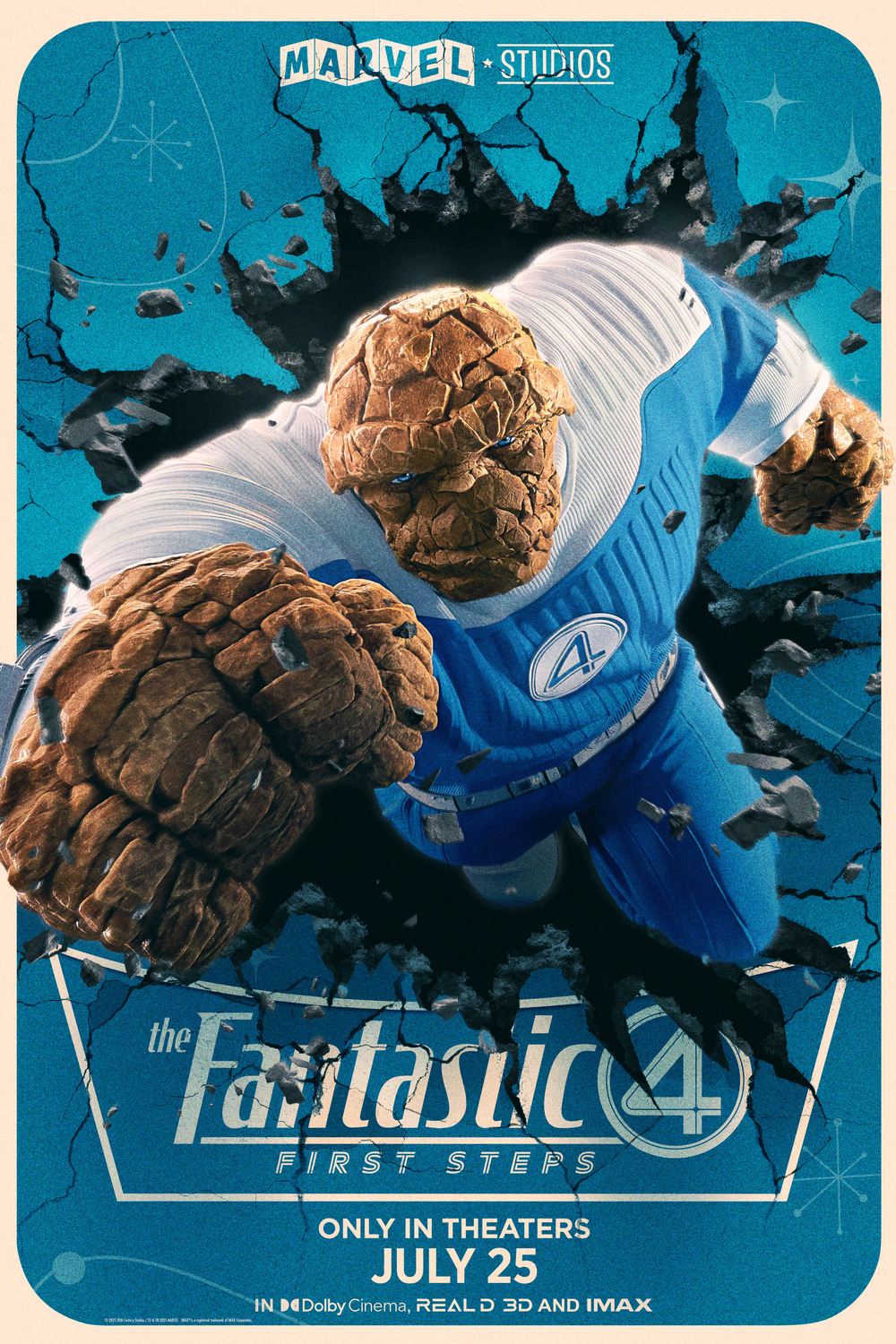 Extra Large Movie Poster Image for The Fantastic Four (#32 of 57)