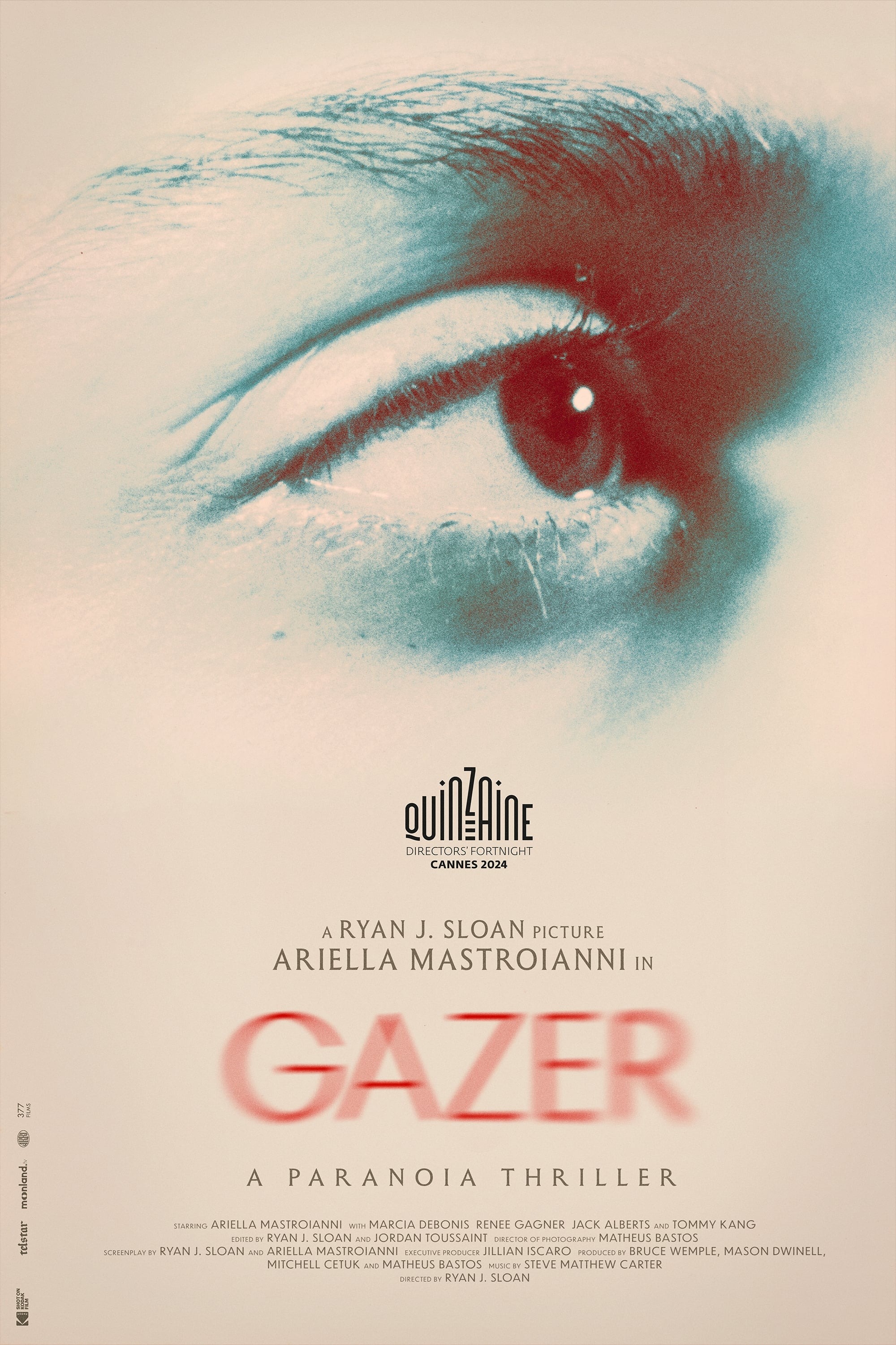 Mega Sized Movie Poster Image for Gazer (#1 of 2)