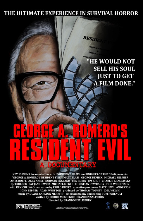 George A. Romero's Resident Evil Movie Poster