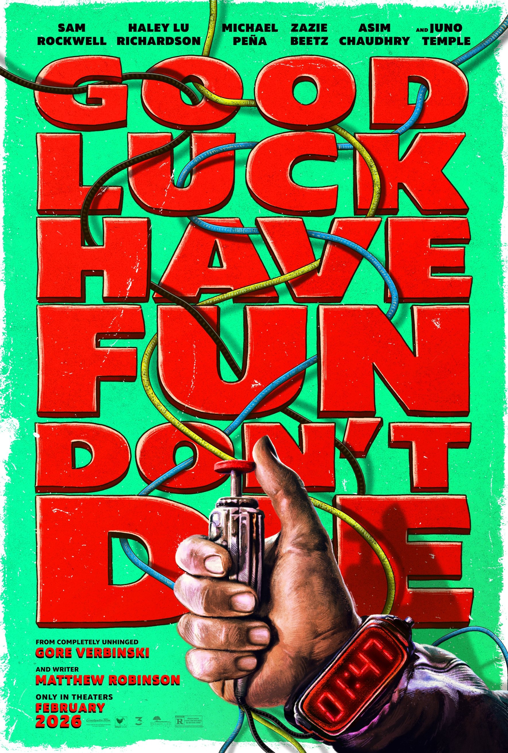 Mega Sized Movie Poster Image for Good Luck, Have Fun, Don't Die (#3 of 3)