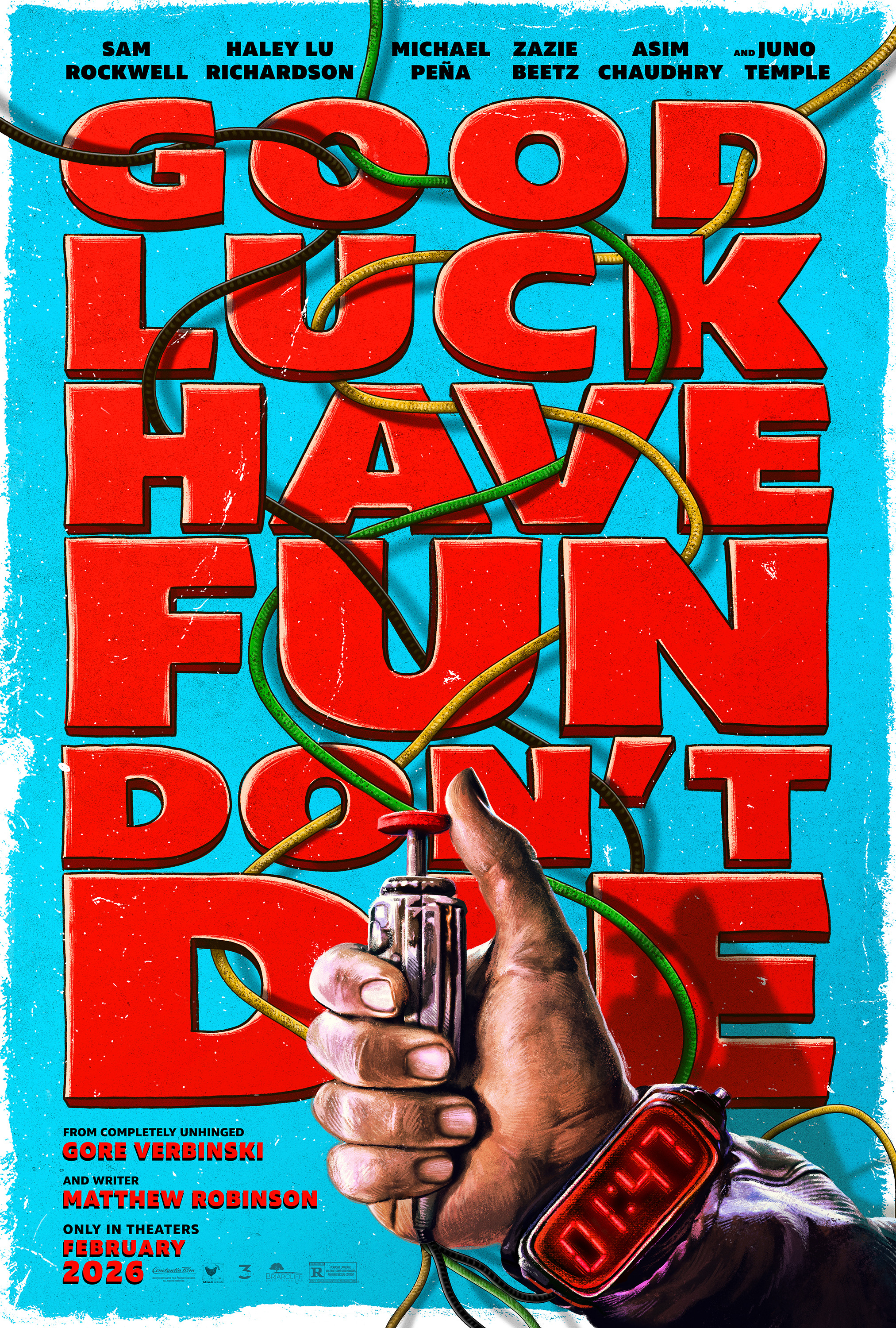 Mega Sized Movie Poster Image for Good Luck, Have Fun, Don't Die (#1 of 3)