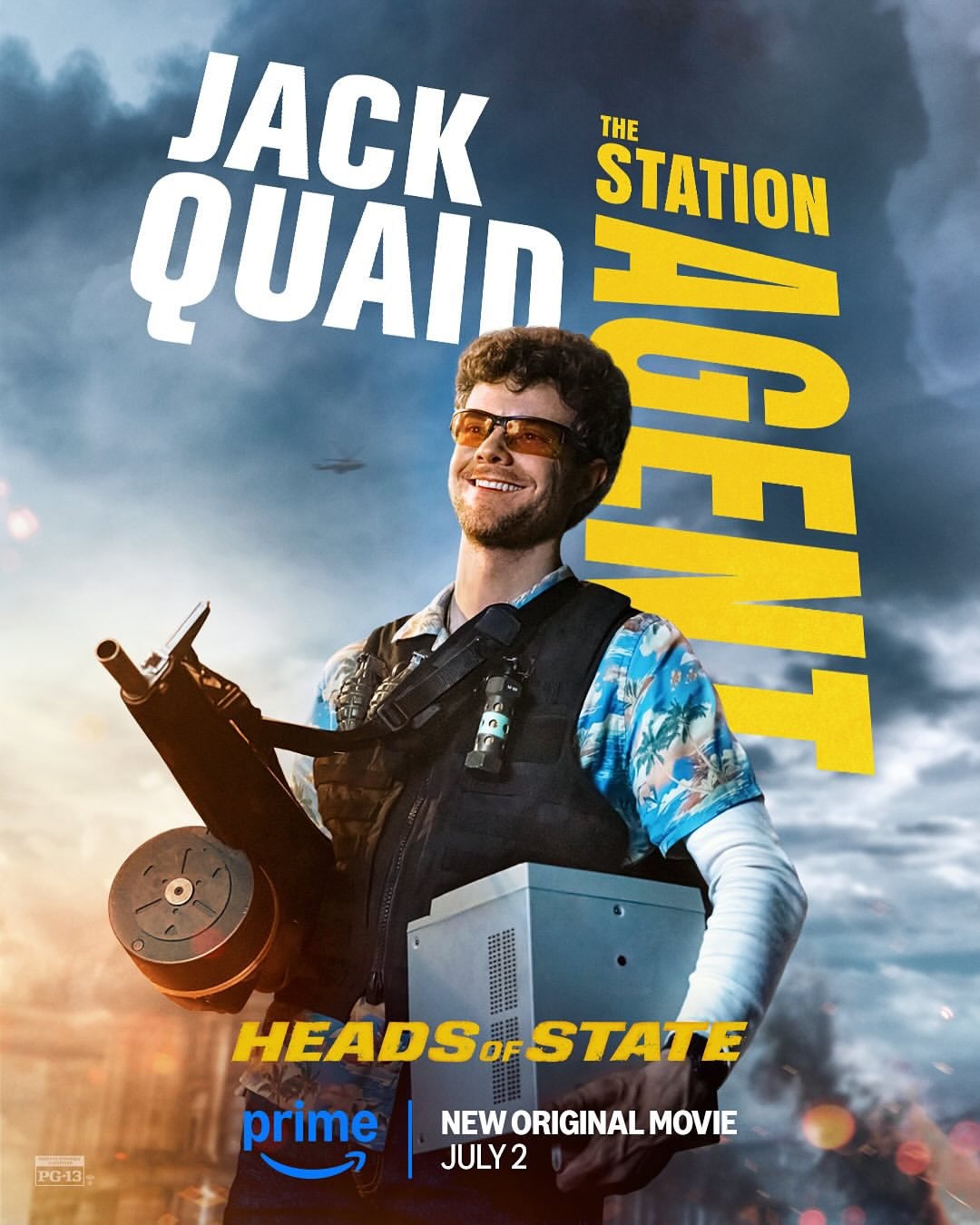 Extra Large Movie Poster Image for Heads of State (#5 of 8)