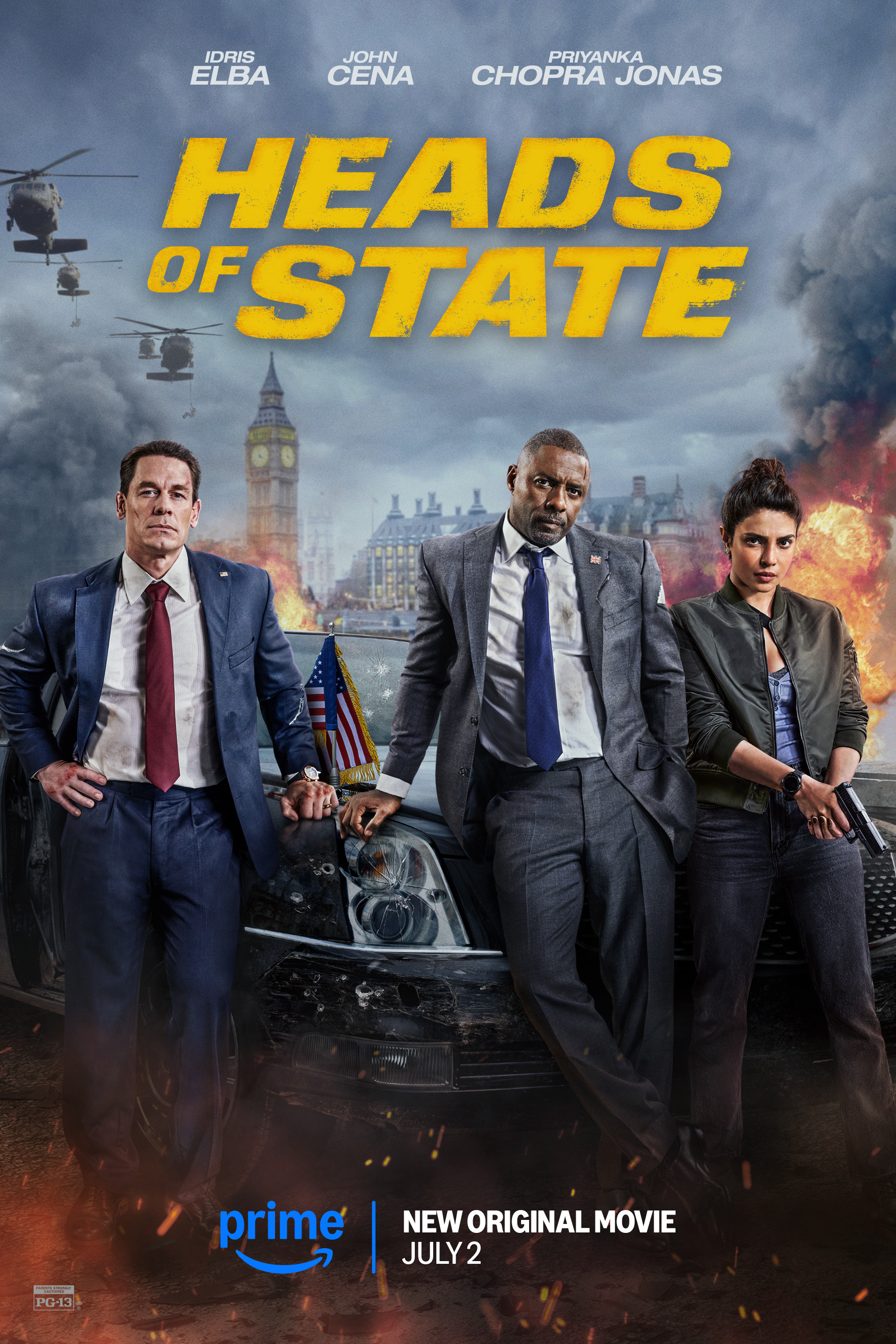 Mega Sized Movie Poster Image for Heads of State (#1 of 8)