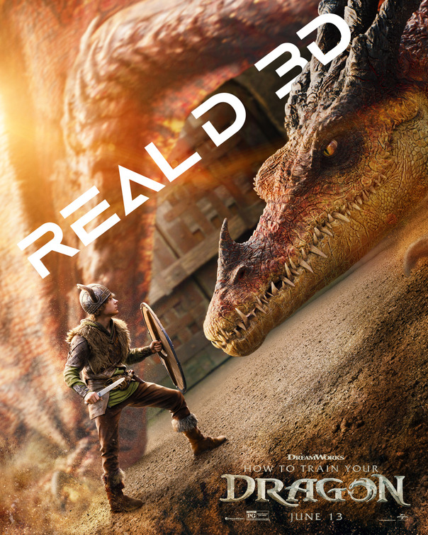 How to Train Your Dragon Movie Poster