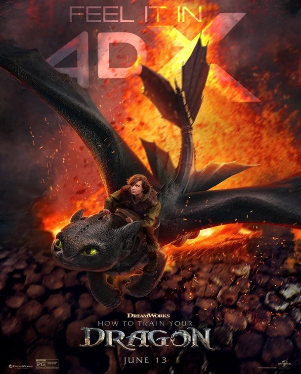 How to Train Your Dragon Movie Poster