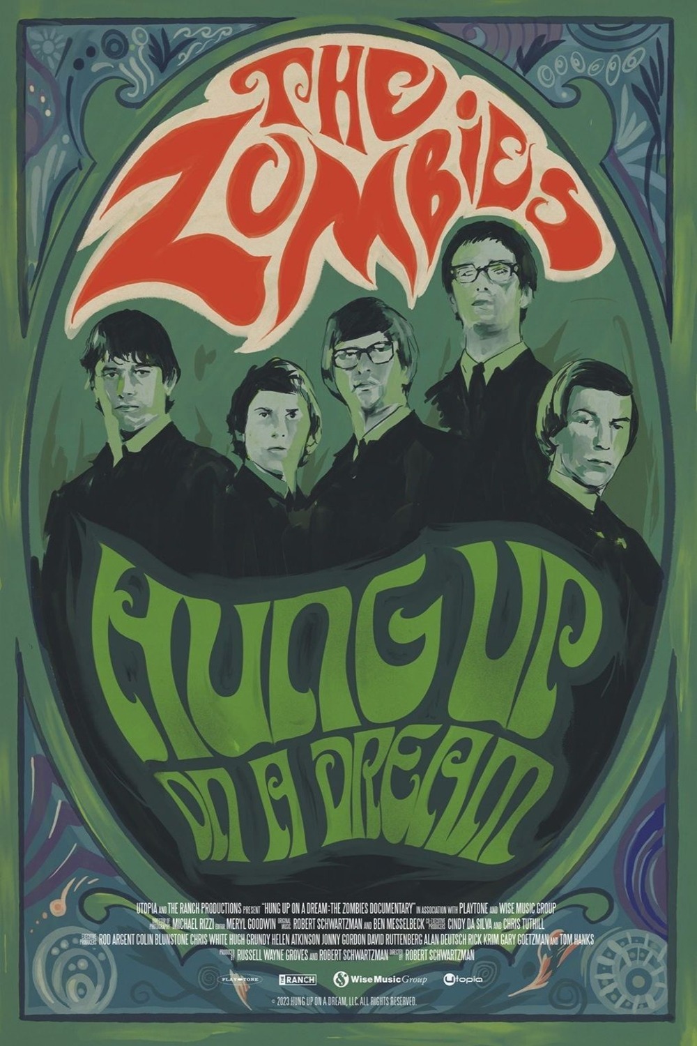 Extra Large Movie Poster Image for Hung Up on a Dream: The Zombies Documentary 