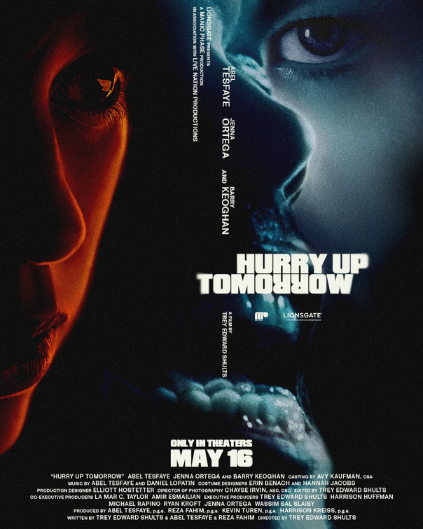 Hurry Up Tomorrow Movie Poster