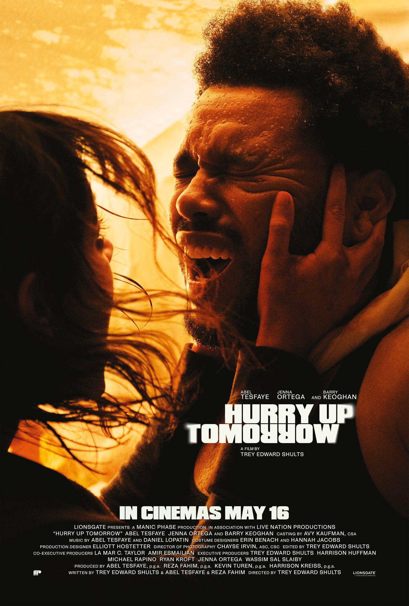 Mega Sized Movie Poster Image for Hurry Up Tomorrow (#2 of 7)