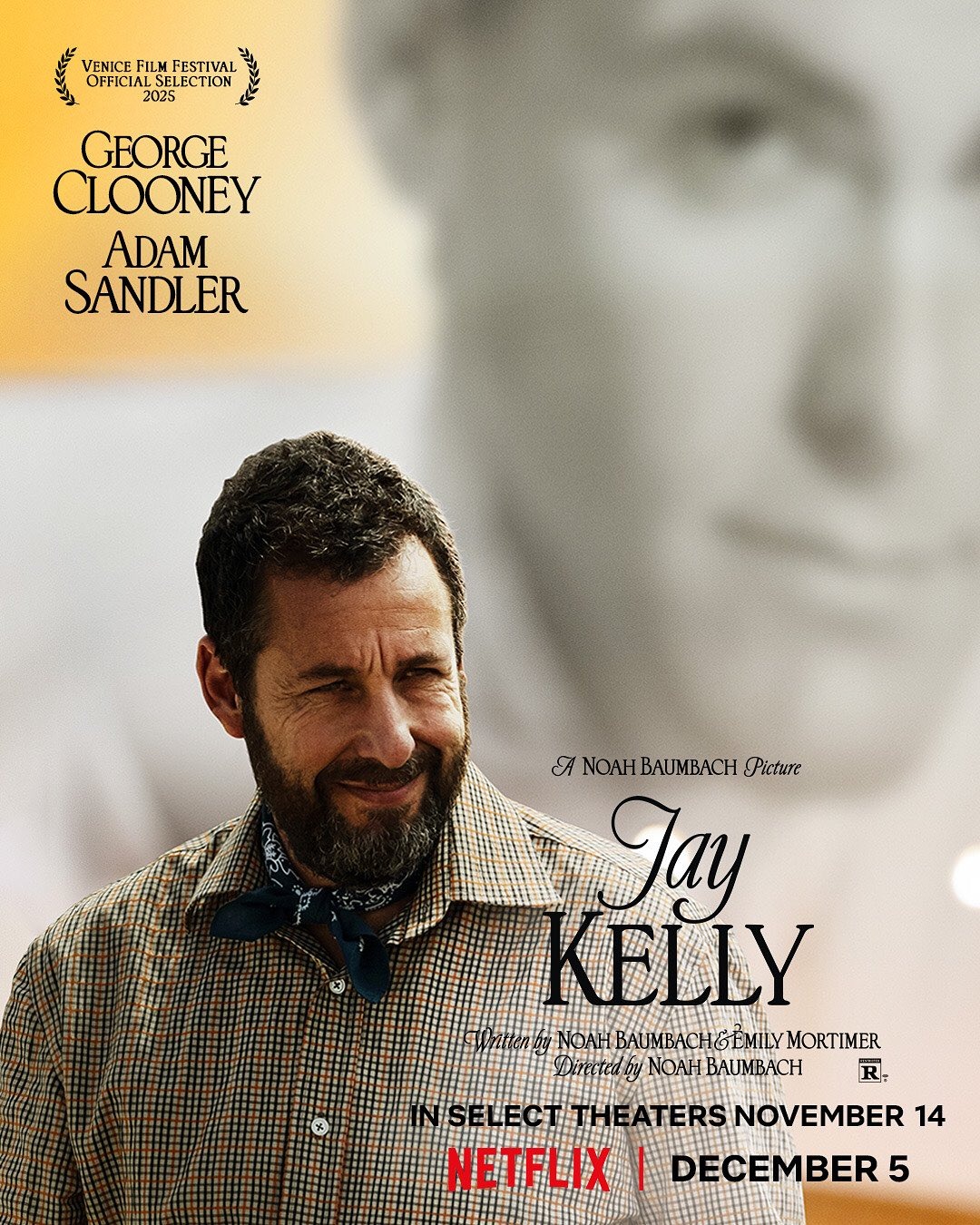 Extra Large Movie Poster Image for Jay Kelly (#2 of 3)
