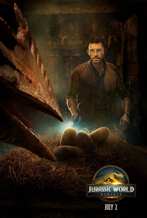 Jurassic World Rebirth Movie Poster