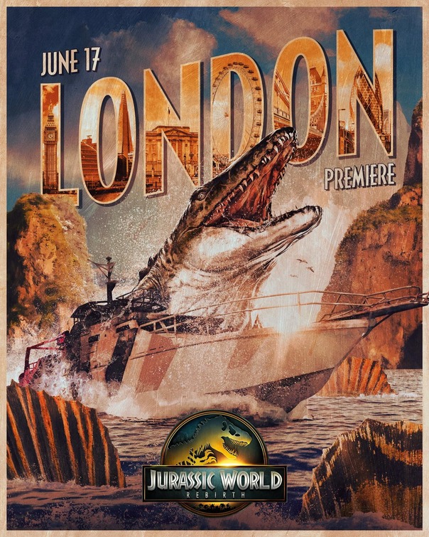 Jurassic World Rebirth Movie Poster