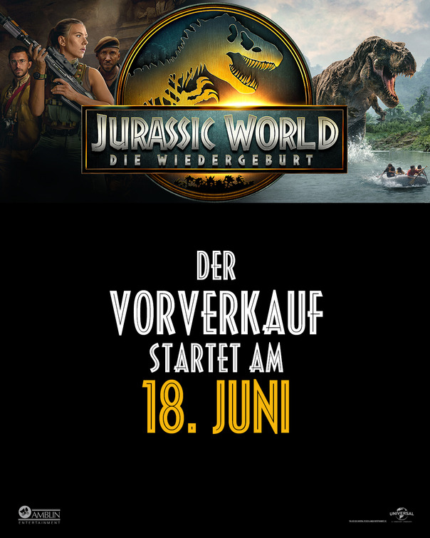 Jurassic World Rebirth Movie Poster