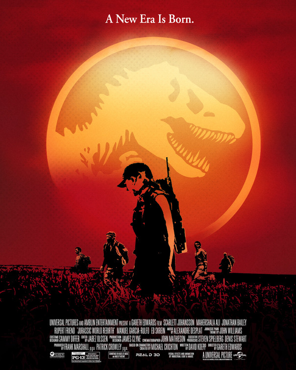 Jurassic World Rebirth Movie Poster