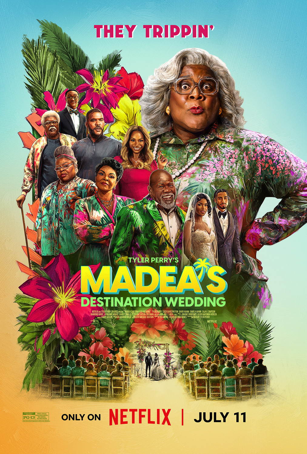 Extra Large Movie Poster Image for Madea's Destination Wedding (#1 of 7)