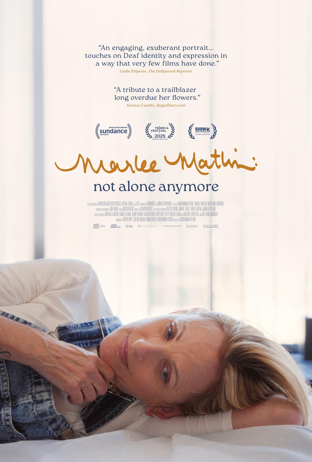 Extra Large Movie Poster Image for Marlee Matlin: Not Alone Anymore 