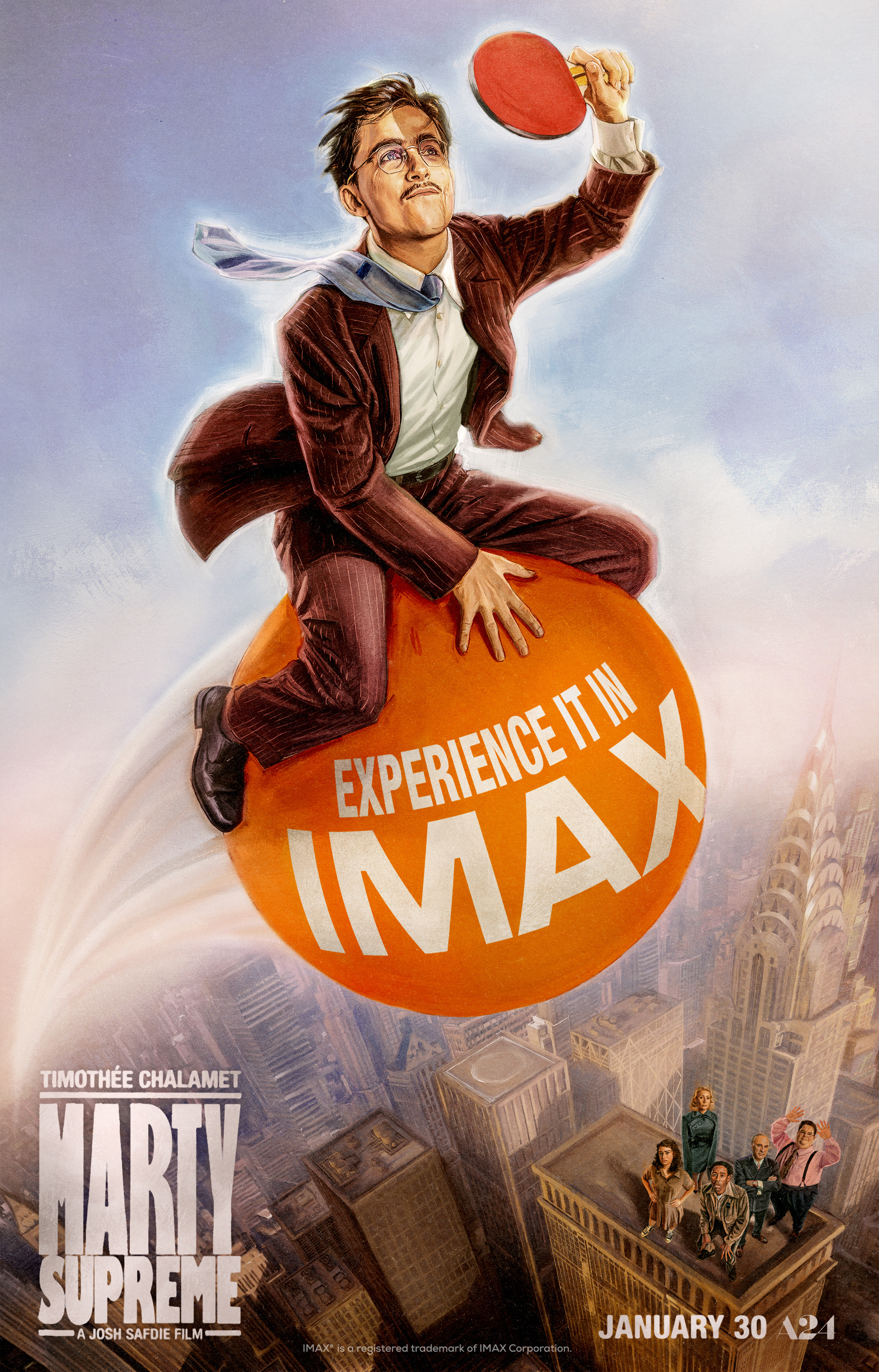 Mega Sized Movie Poster Image for Marty Supreme (#3 of 3)