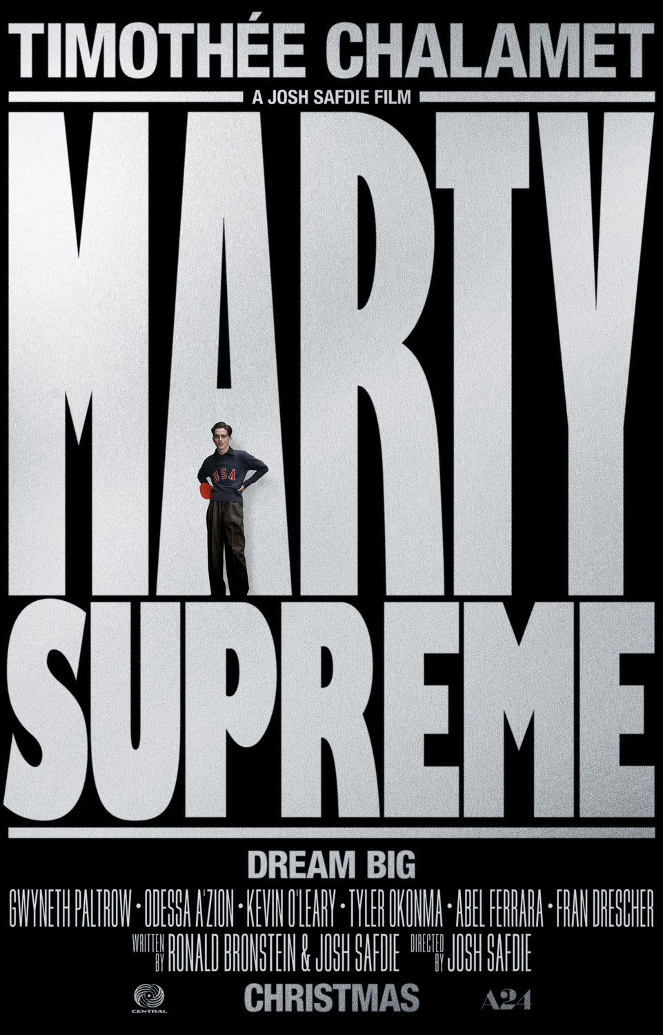 Extra Large Movie Poster Image for Marty Supreme 