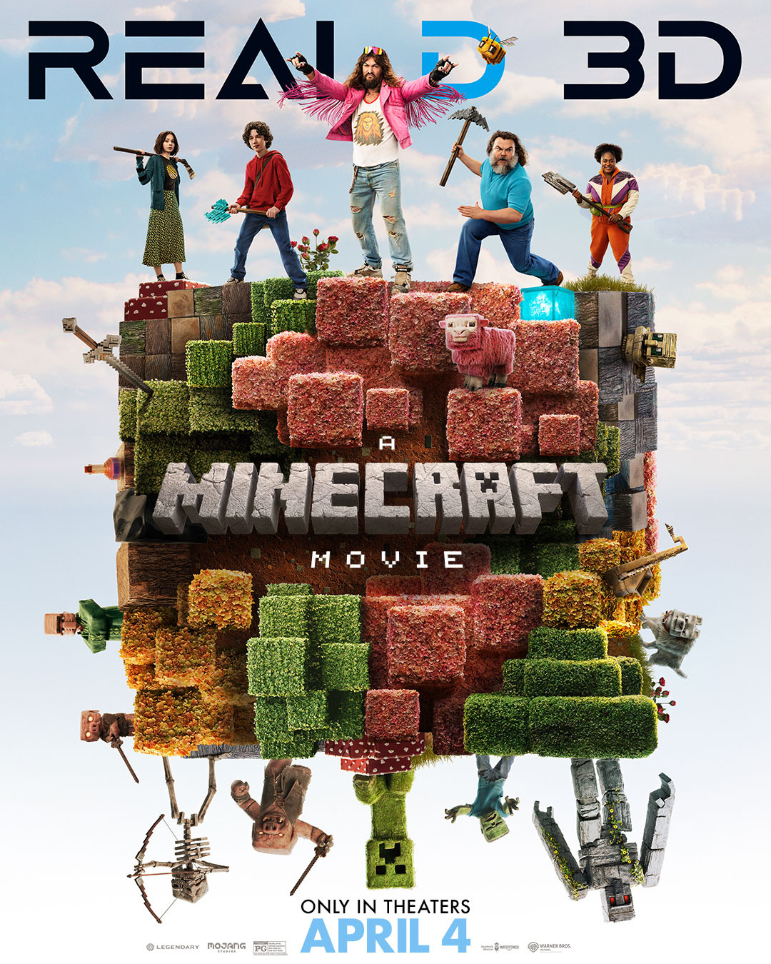 Extra Large Movie Poster Image for Minecraft: The Movie (#6 of 7)