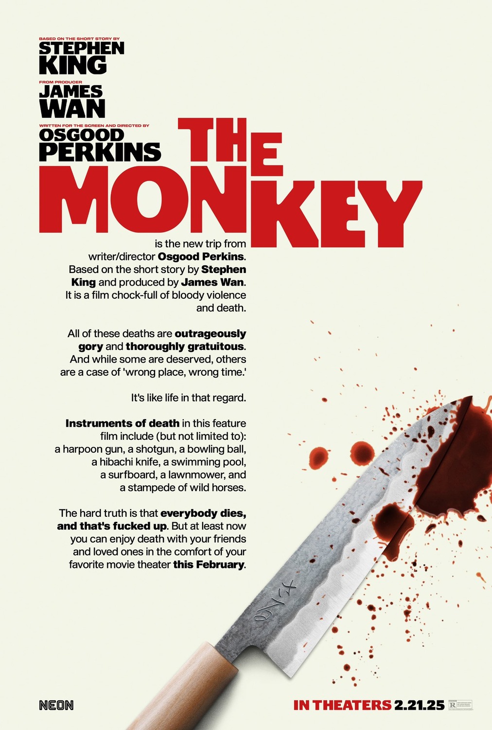 Extra Large Movie Poster Image for The Monkey (#2 of 2)