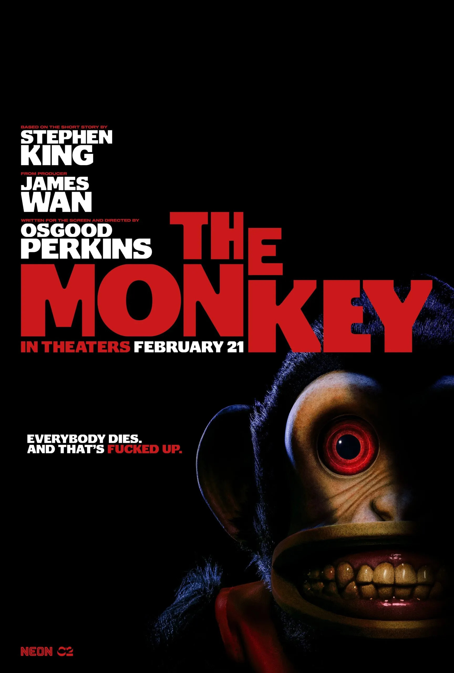 Mega Sized Movie Poster Image for The Monkey 