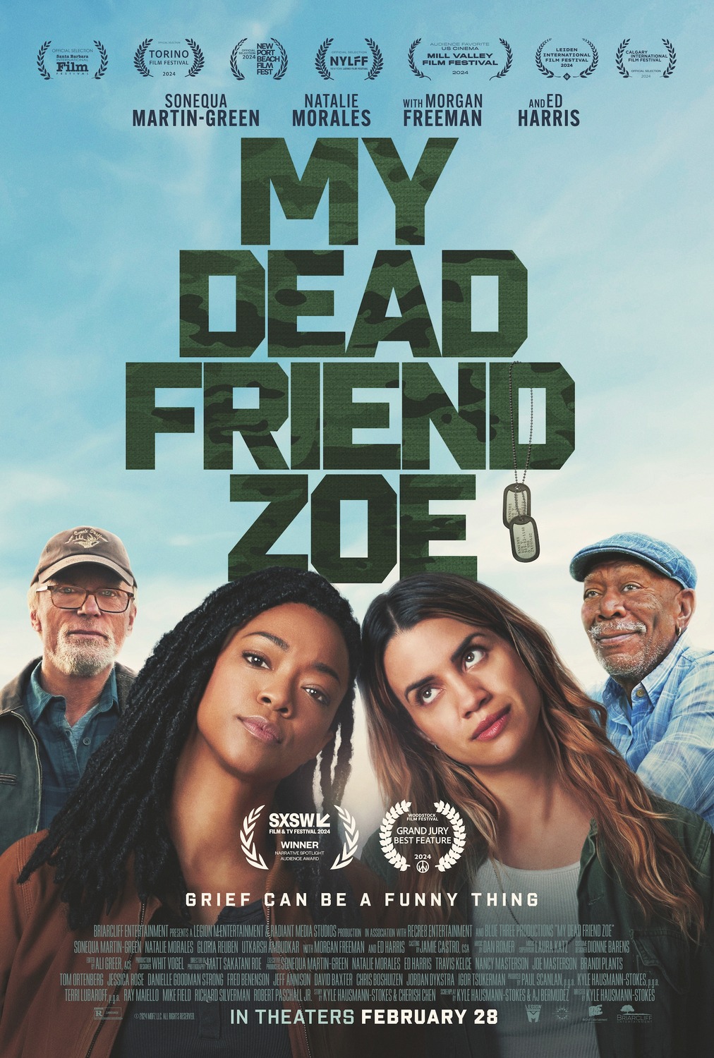 Extra Large Movie Poster Image for My Dead Friend Zoe 