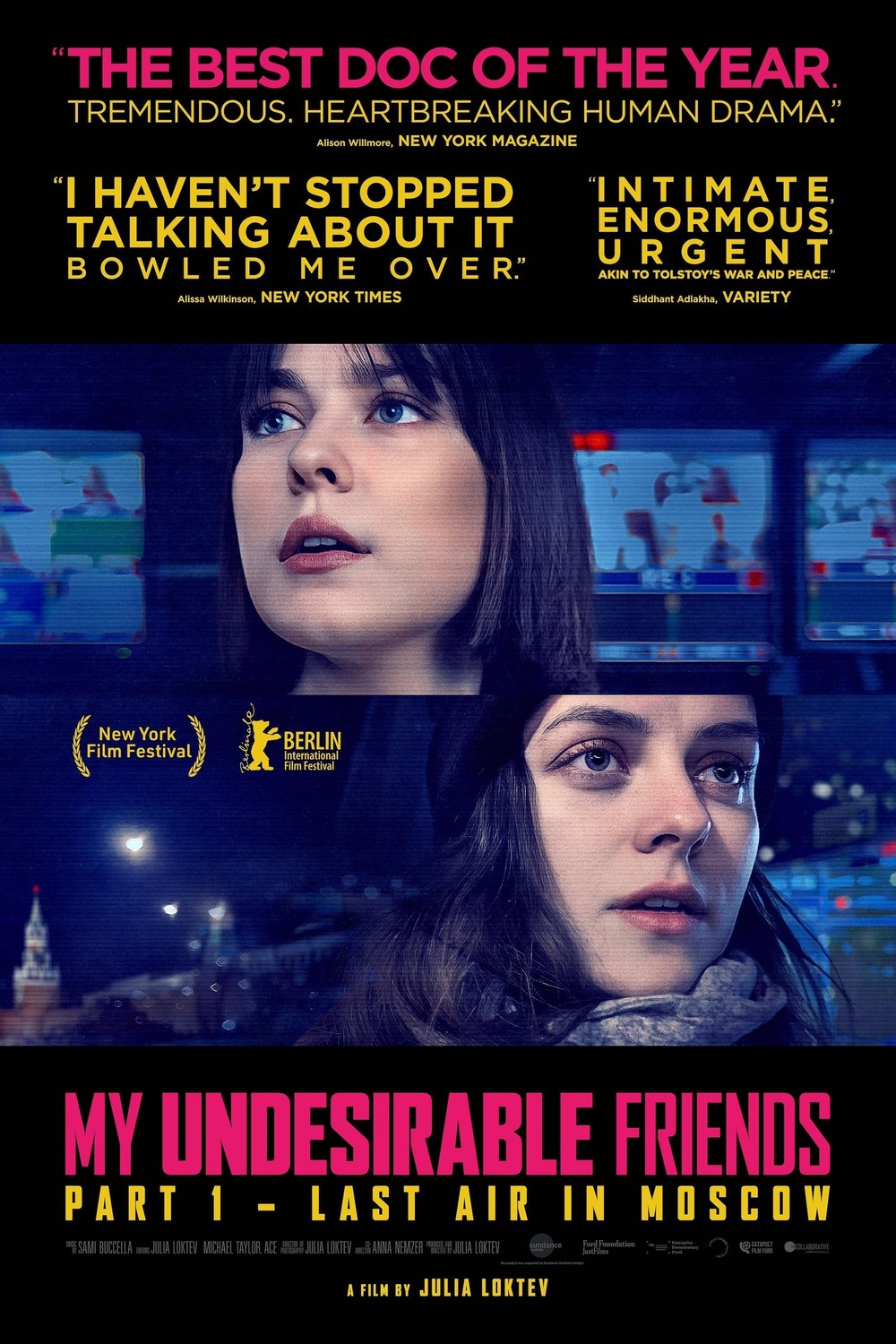 Extra Large Movie Poster Image for My Undesirable Friends: Part I - Last Air in Moscow 