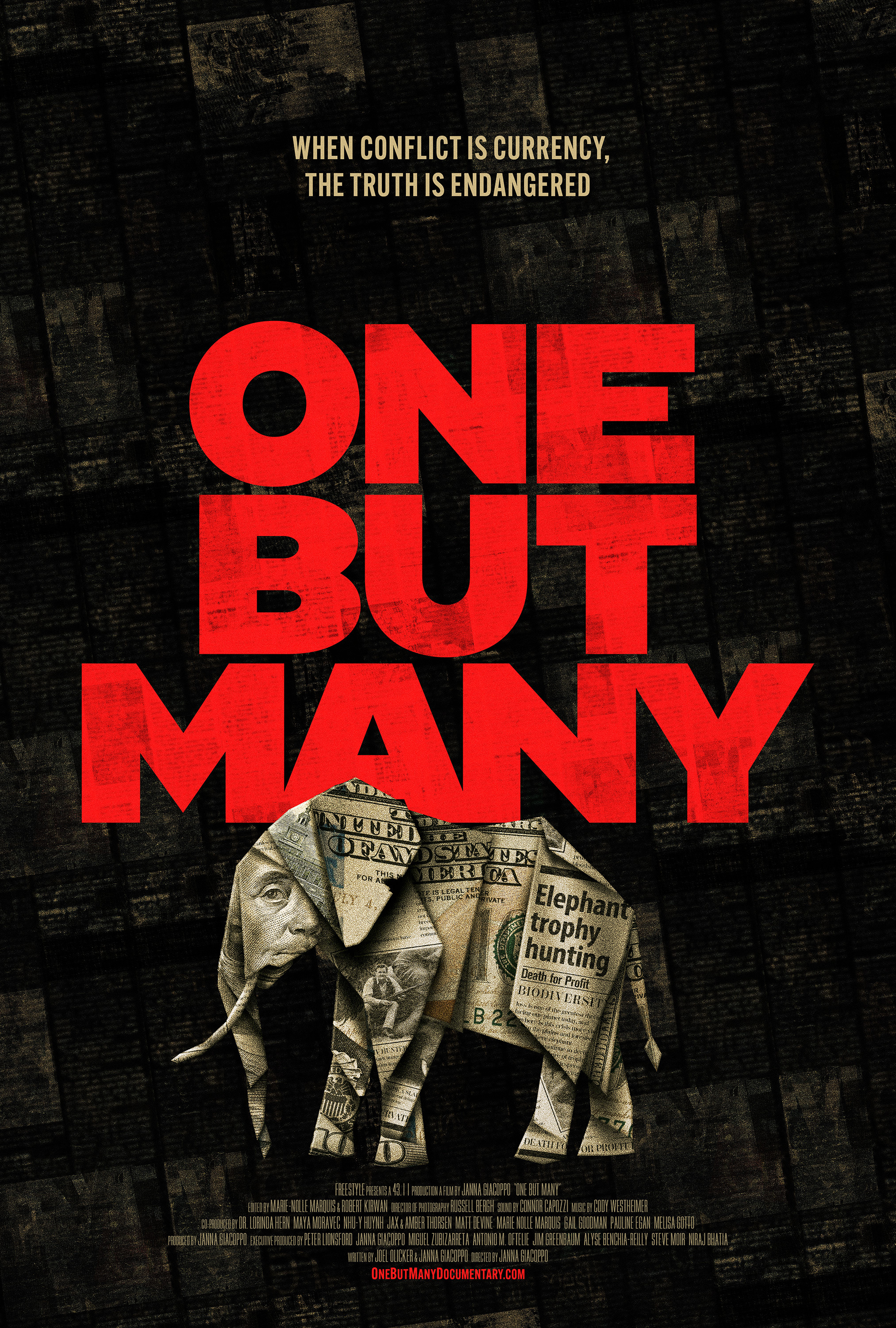 Mega Sized Movie Poster Image for One But Many 