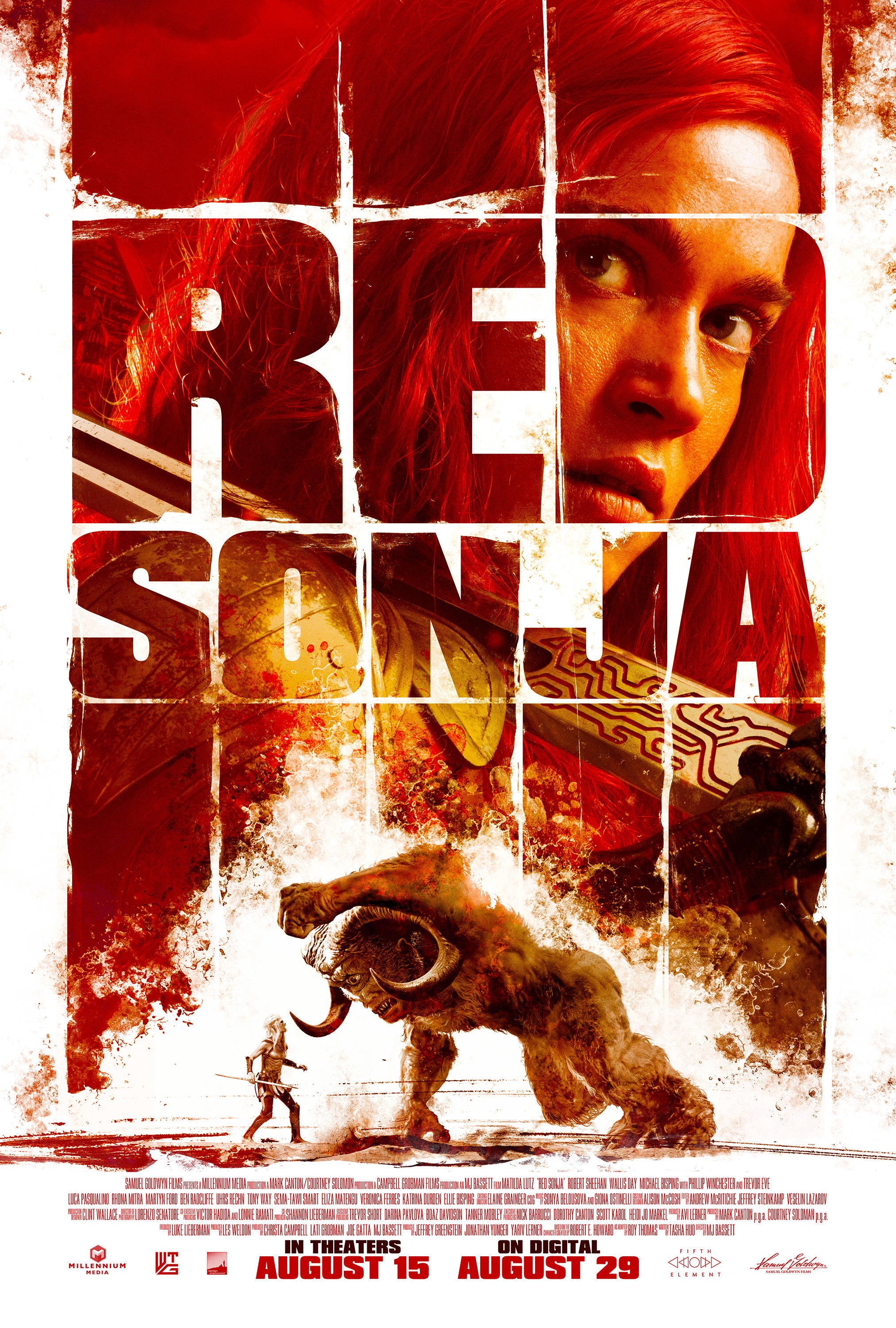 Mega Sized Movie Poster Image for Red Sonja (#2 of 2)
