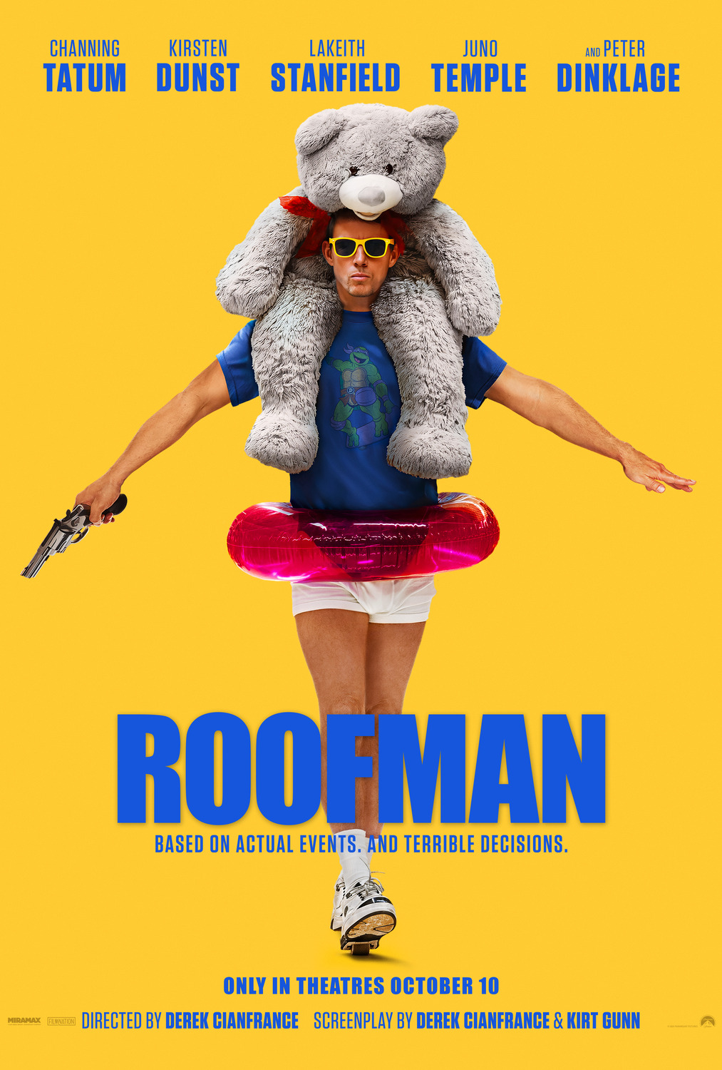 Extra Large Movie Poster Image for Roofman (#1 of 2)