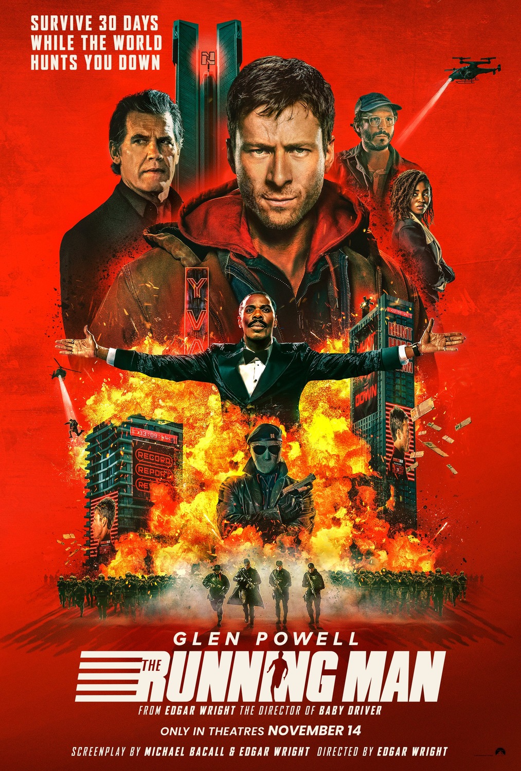 Extra Large Movie Poster Image for The Running Man (#2 of 3)