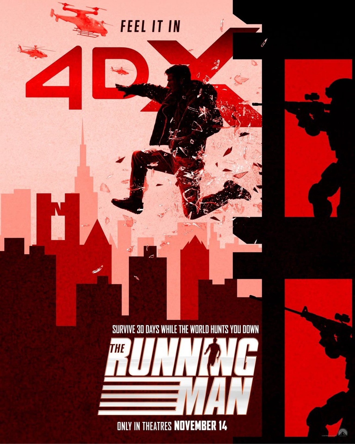 Extra Large Movie Poster Image for The Running Man (#6 of 8)