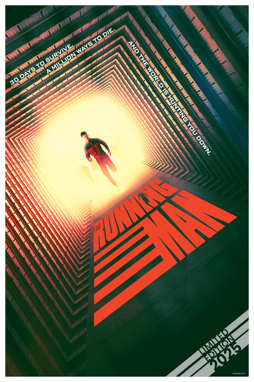 The Running Man Movie Poster