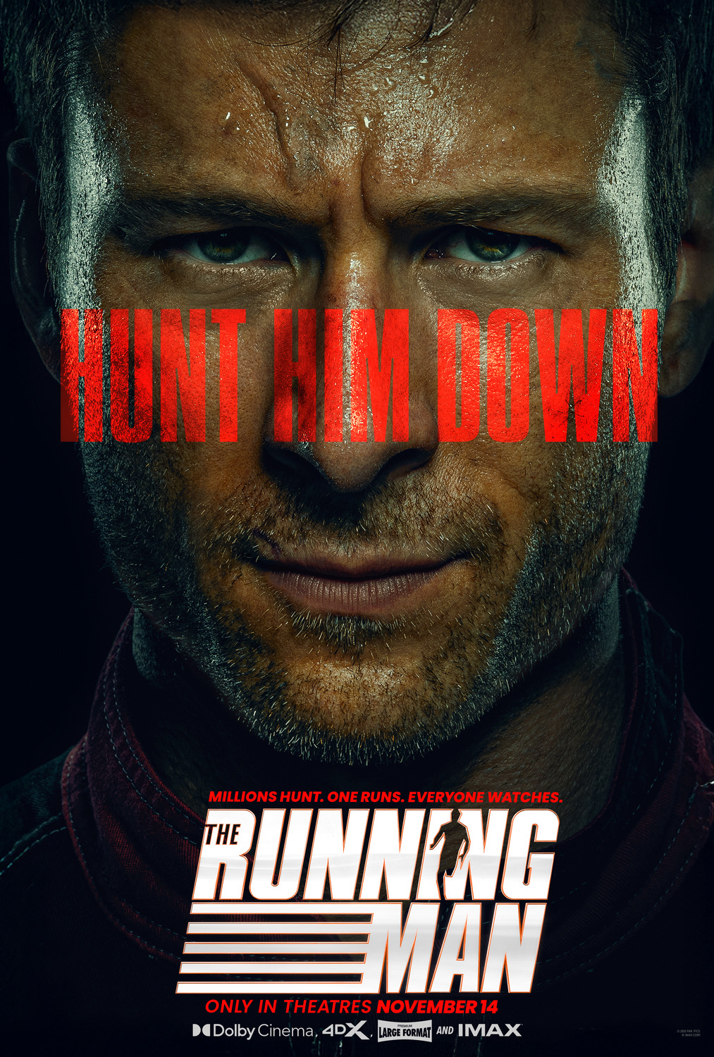 Extra Large Movie Poster Image for The Running Man 