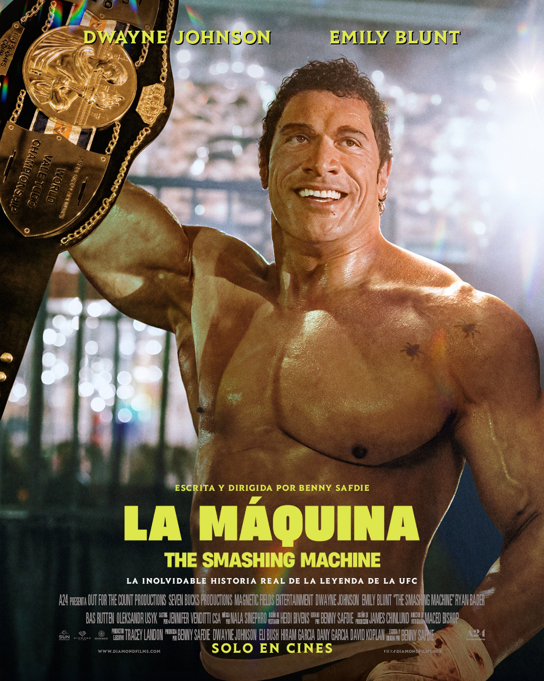 Extra Large Movie Poster Image for The Smashing Machine (#6 of 8)