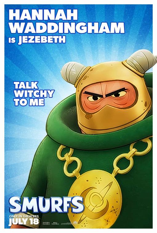 Smurfs Movie Poster