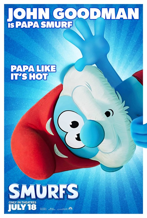Smurfs Movie Poster