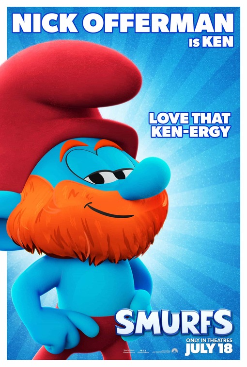 Smurfs Movie Poster