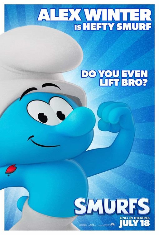 Smurfs Movie Poster