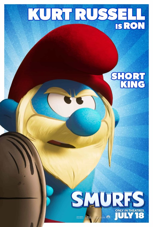 Smurfs Movie Poster